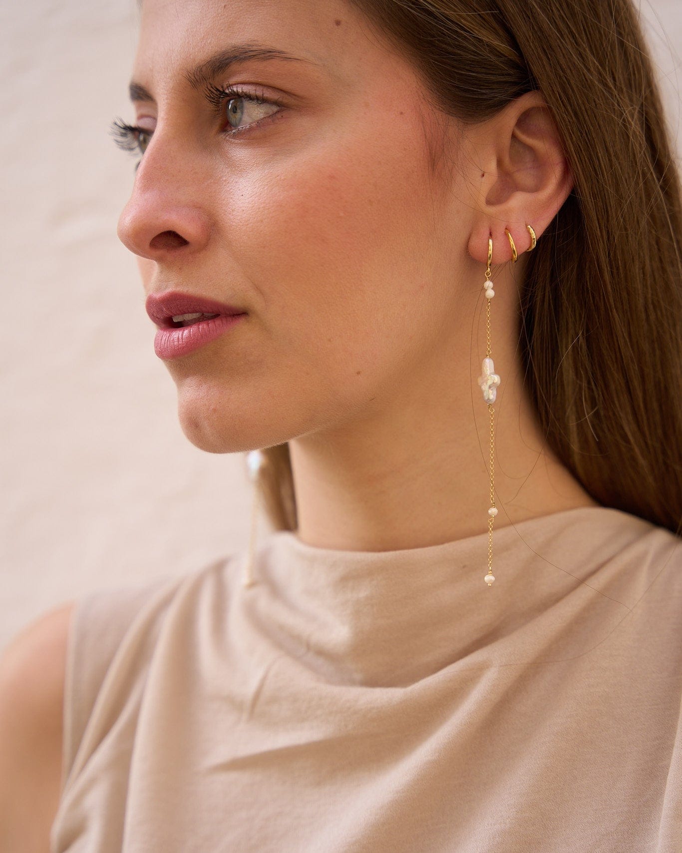 heylove PENDIENTES PENDIENTES MINI MELT HOOPS