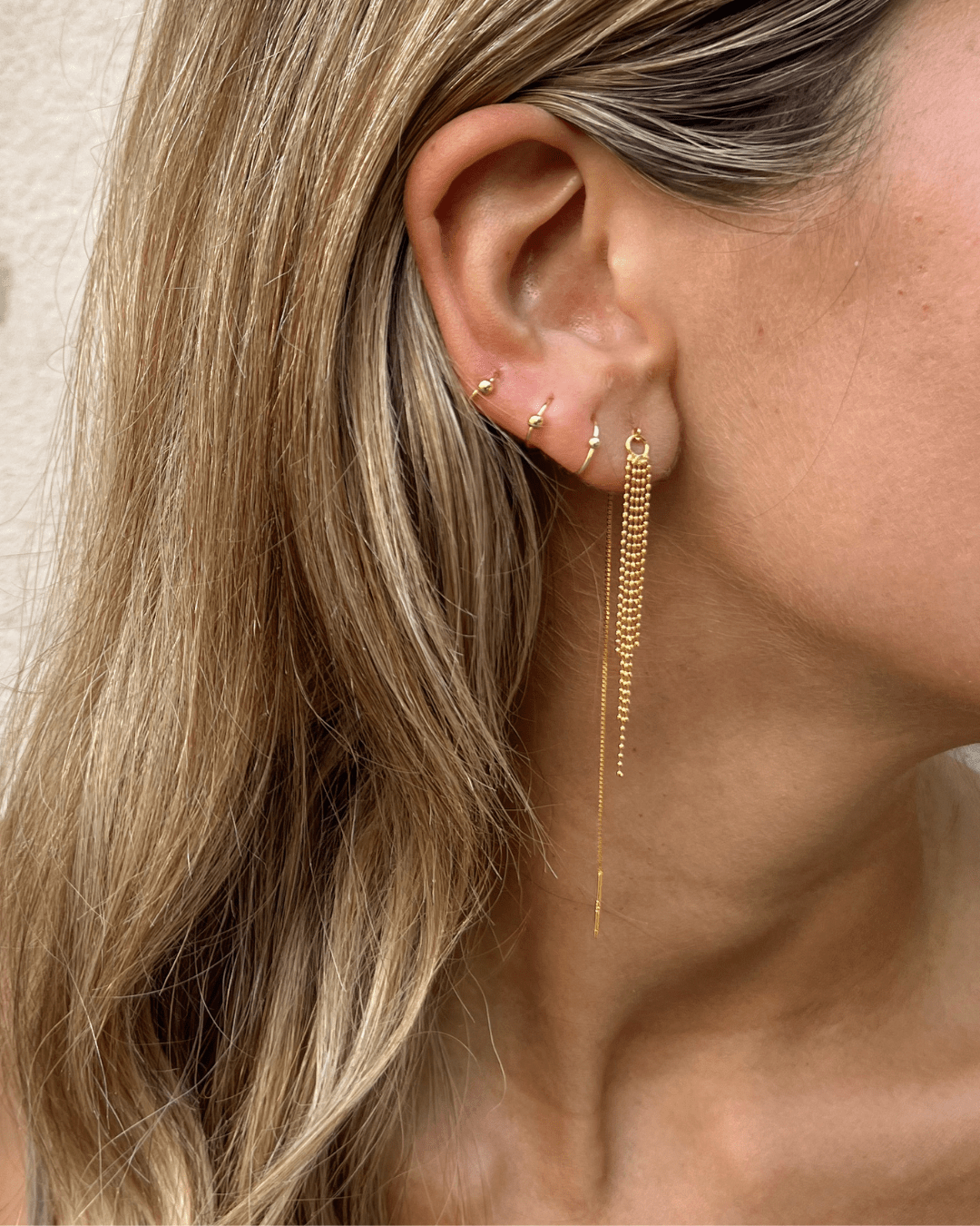 heylove PENDIENTES PENDIENTES MULTI CADENA