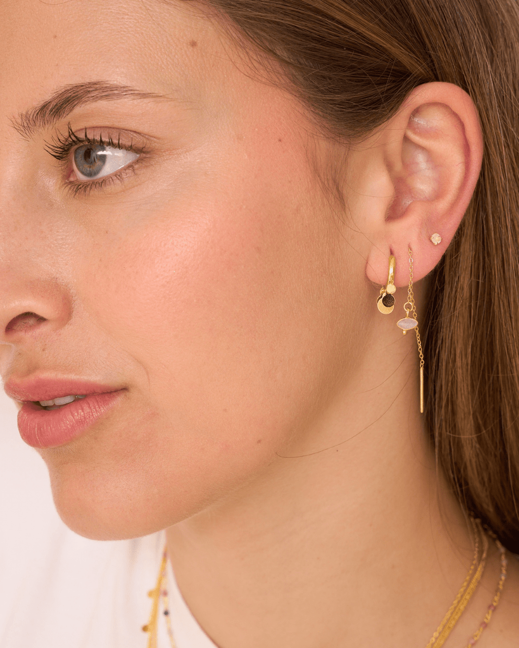 heylove PENDIENTES PENDIENTES MULTIMOONS