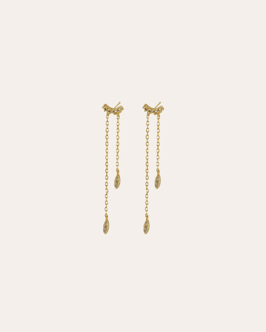 heylove PENDIENTES PENDIENTES OVAL CHAIN