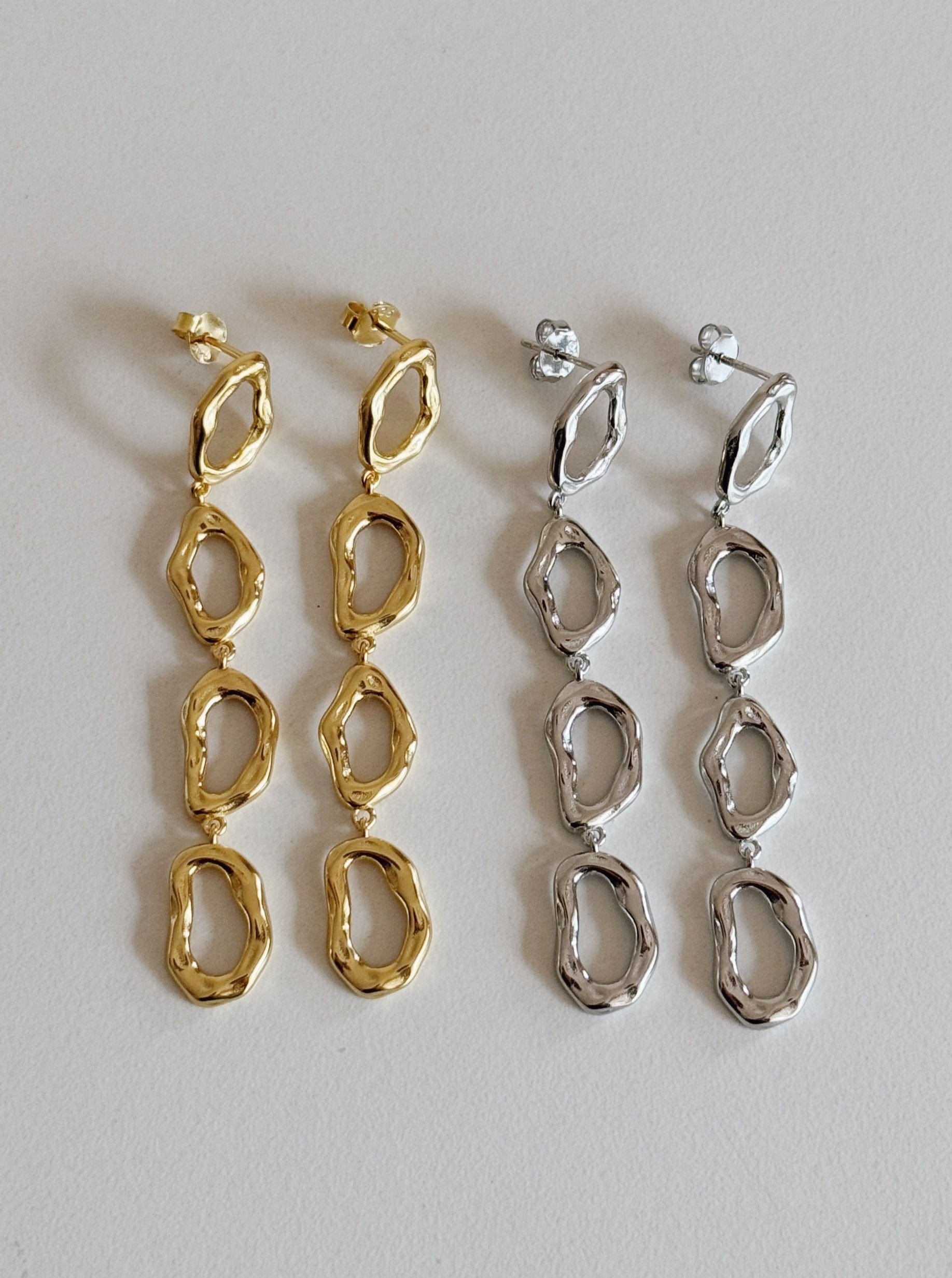 heylove PENDIENTES PENDIENTES OVAL MELT