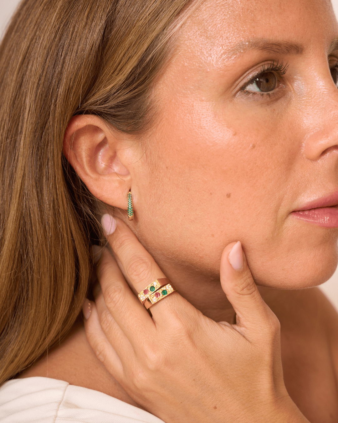 heylove PENDIENTES PENDIENTES OVAL REVE