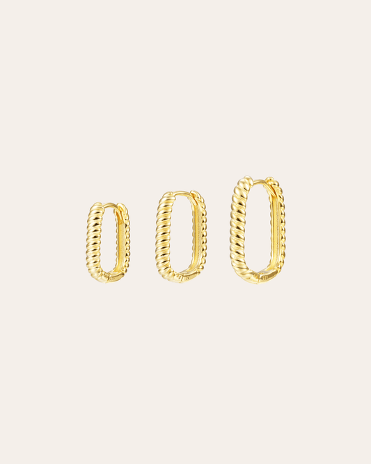 heylove PENDIENTES PENDIENTES RECTANGLE VINTAGE 12/14/16 MM