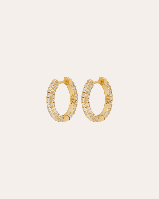 heylove PENDIENTES PENDIENTES REVE HOOPS CZ