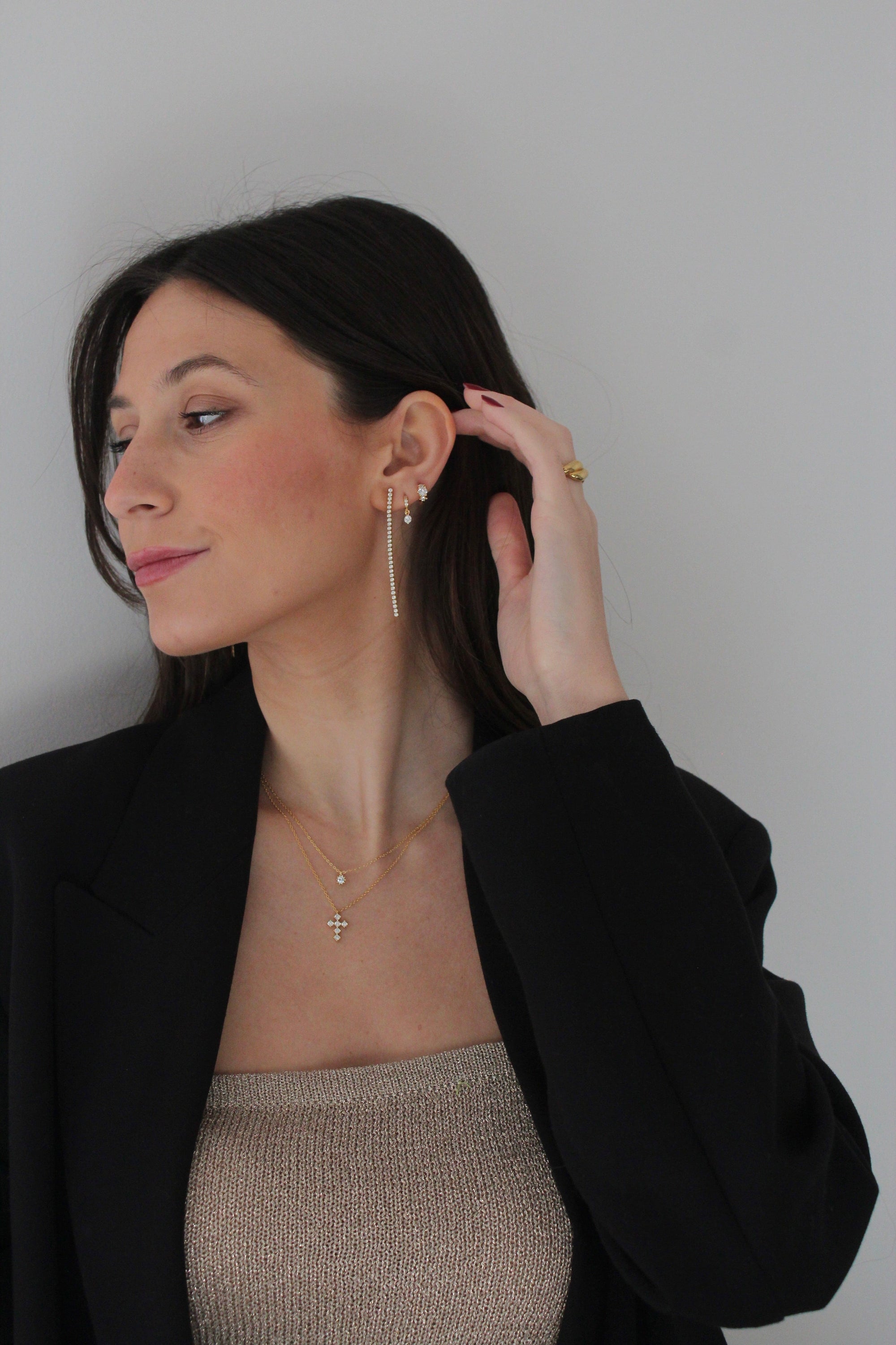 heylove PENDIENTES PENDIENTES RIVIERE GRANDES