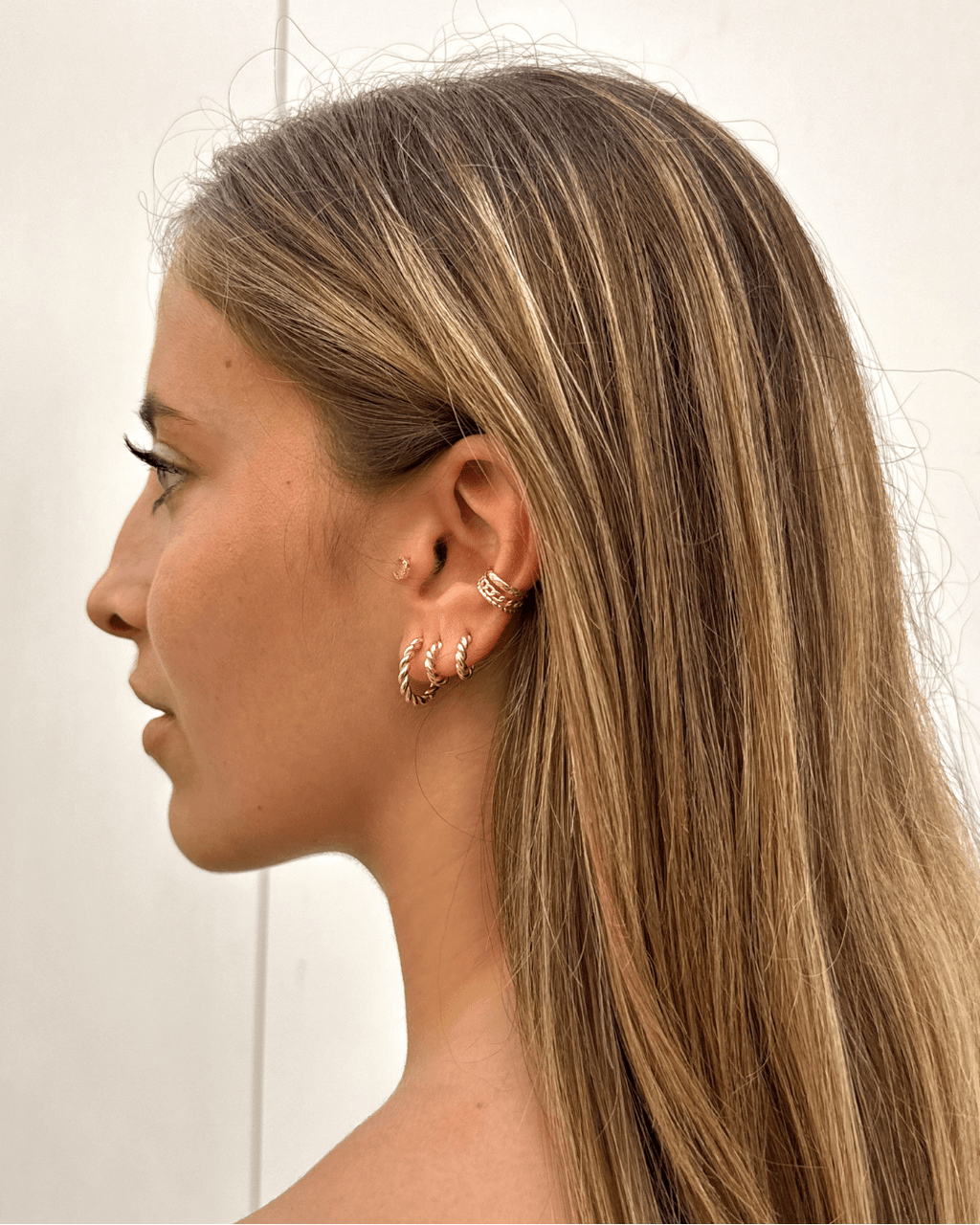 heylove PENDIENTES PENDIENTES ROPE HOOPS