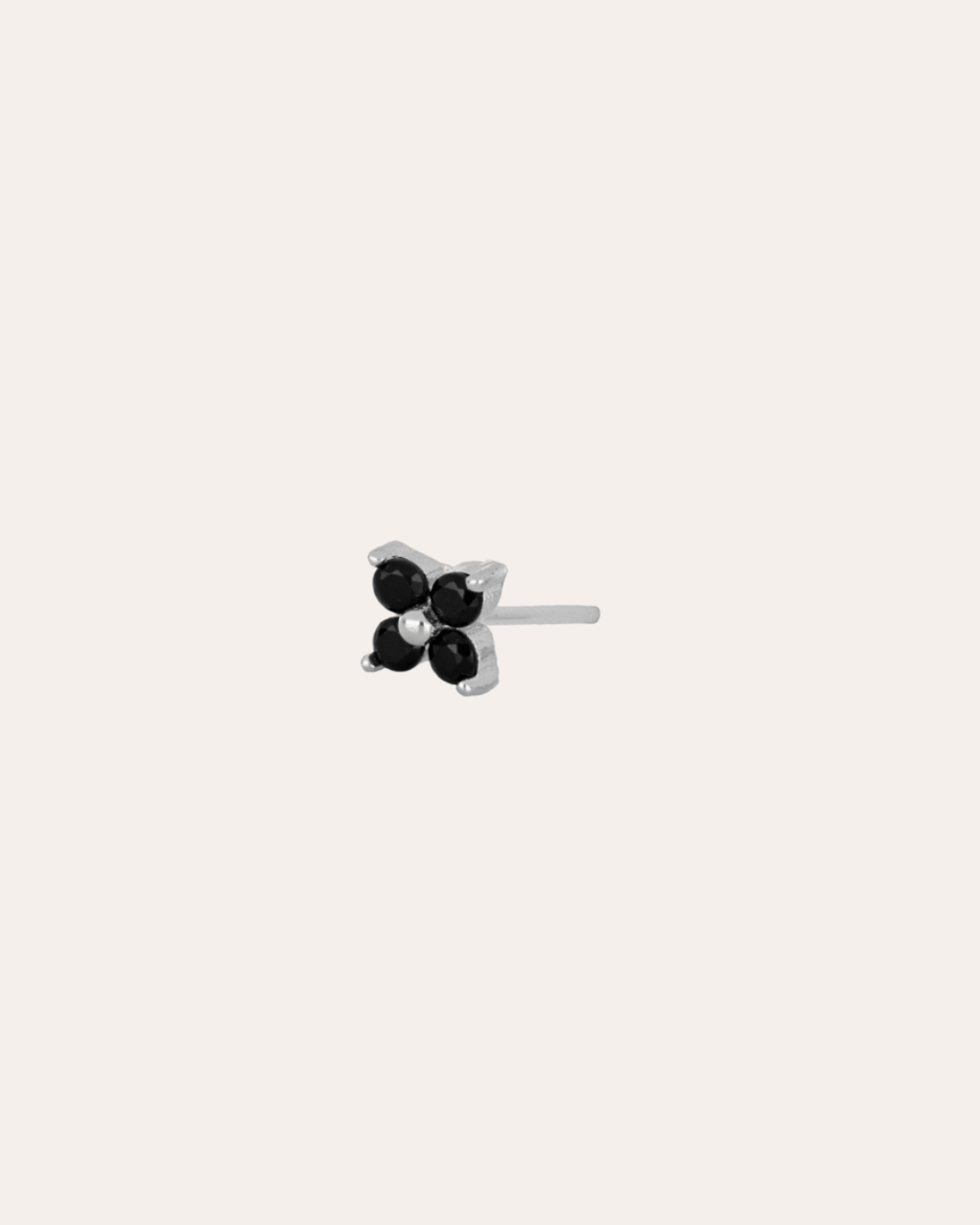 heylove PENDIENTES PENDIENTES SQUARE CZ BLACK