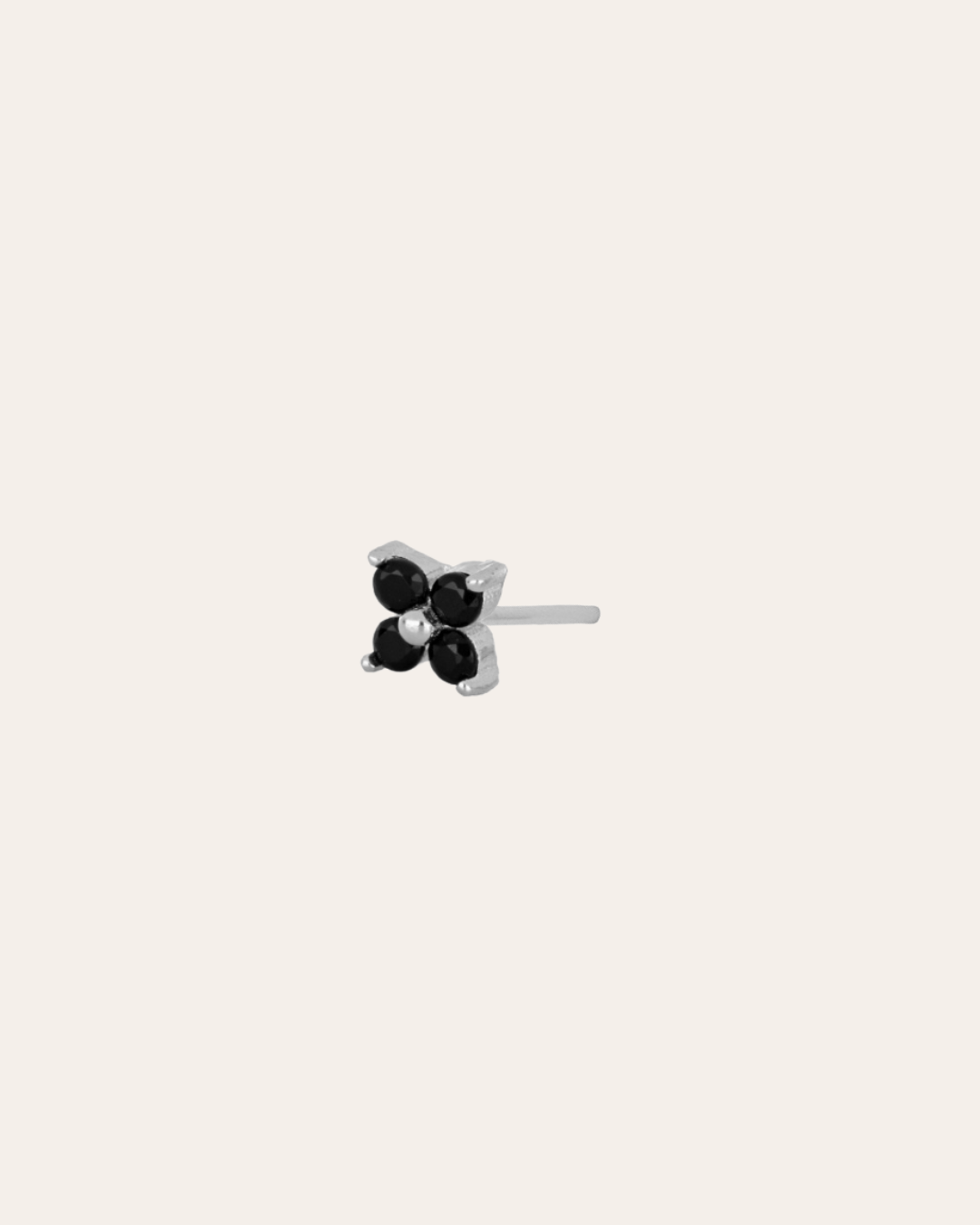 heylove PENDIENTES PENDIENTES SQUARE CZ BLACK