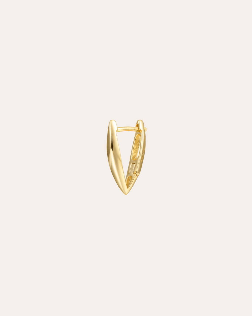 heylove PENDIENTES PENDIENTES TRIANGLE HOOPS 14/16/20 MM
