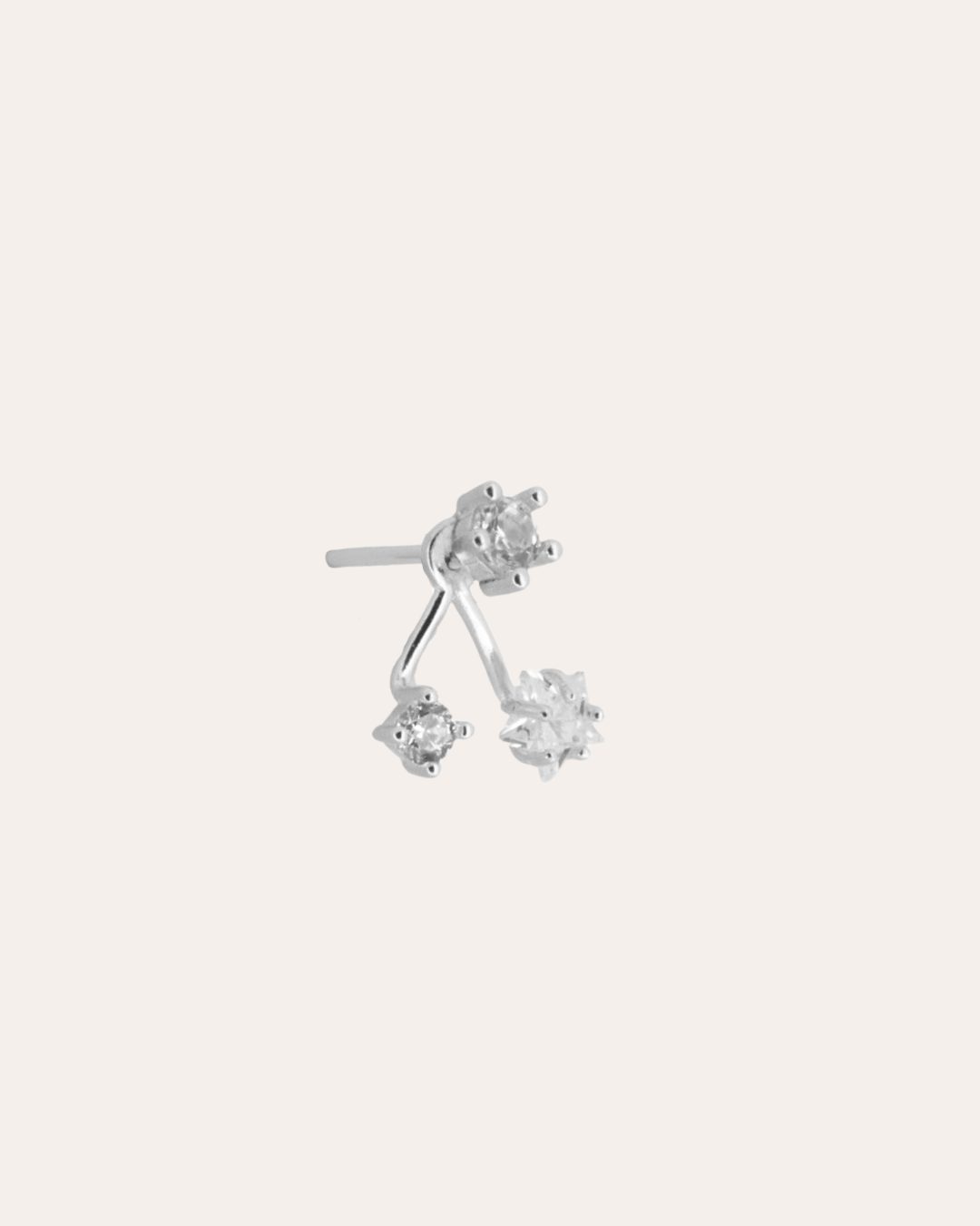 heylove PENDIENTES PENDIENTES TRIPLE CZ