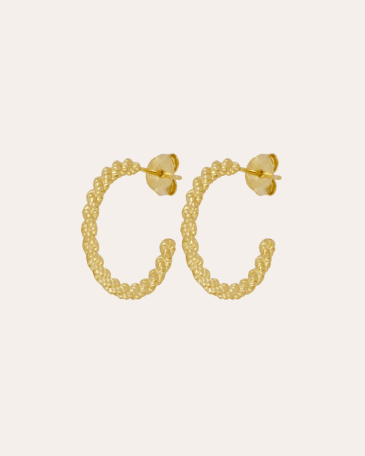 heylove PENDIENTES PENDIENTES TWIST HOOPS