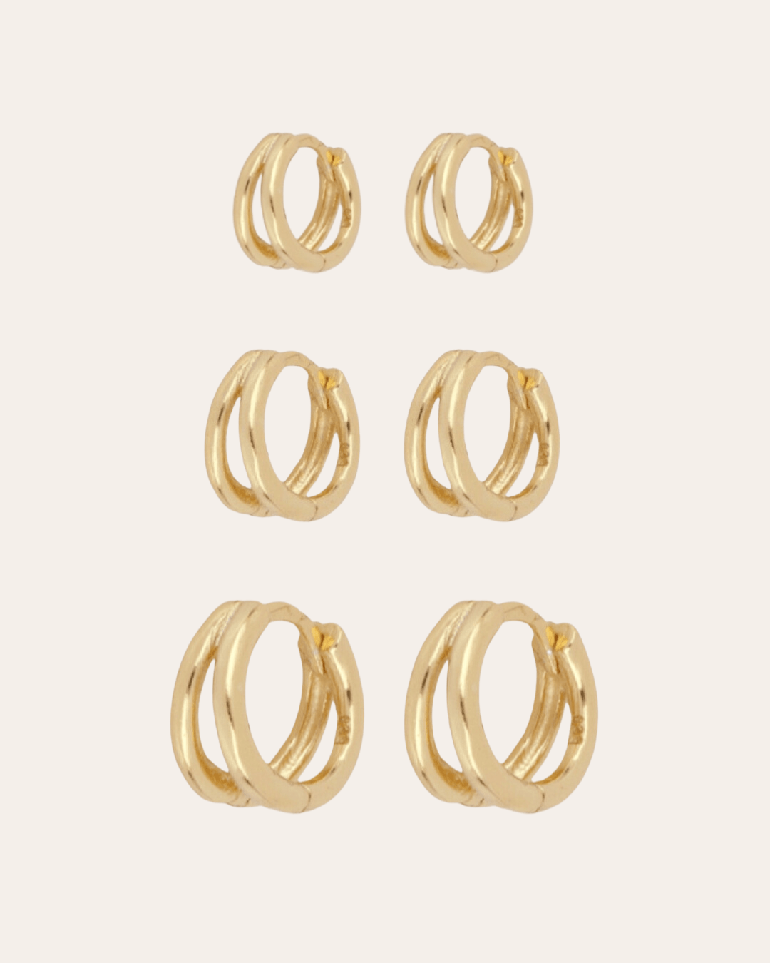 PENDIENTESheylovePENDIENTES TWO ROADS HOOPS | HEYLOVE