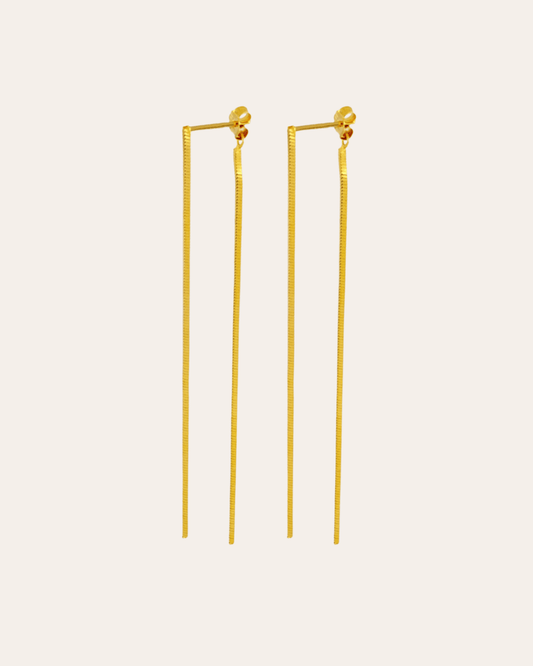 heylove PENDIENTES PENDIENTES TWO STRIPS