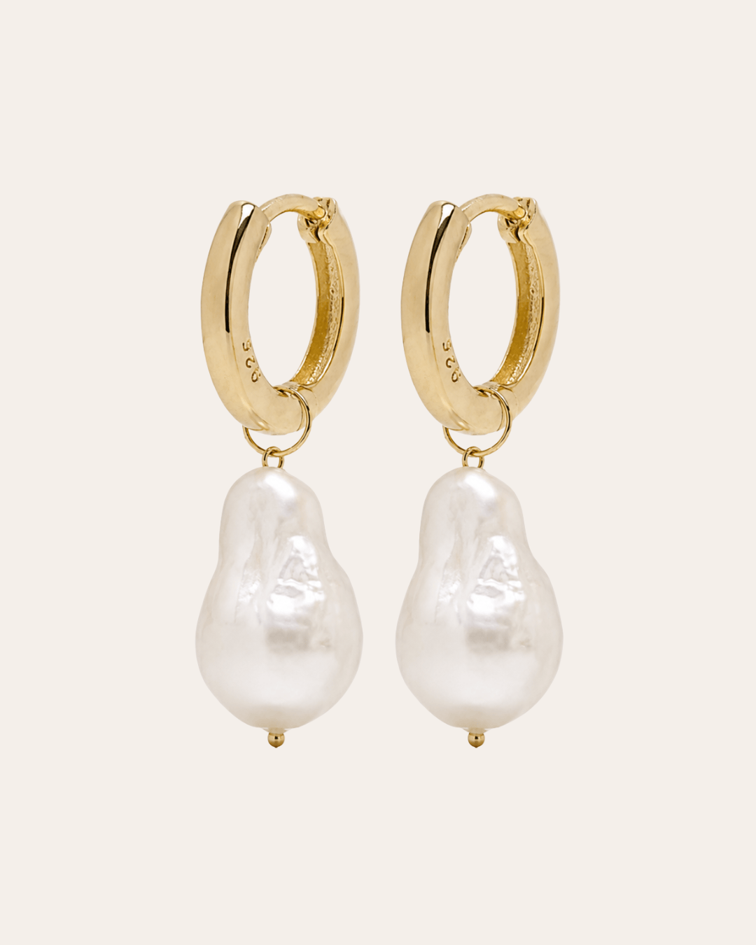 heylove PENDIENTES PENDIENTES USUAL PERLA BAROQUE