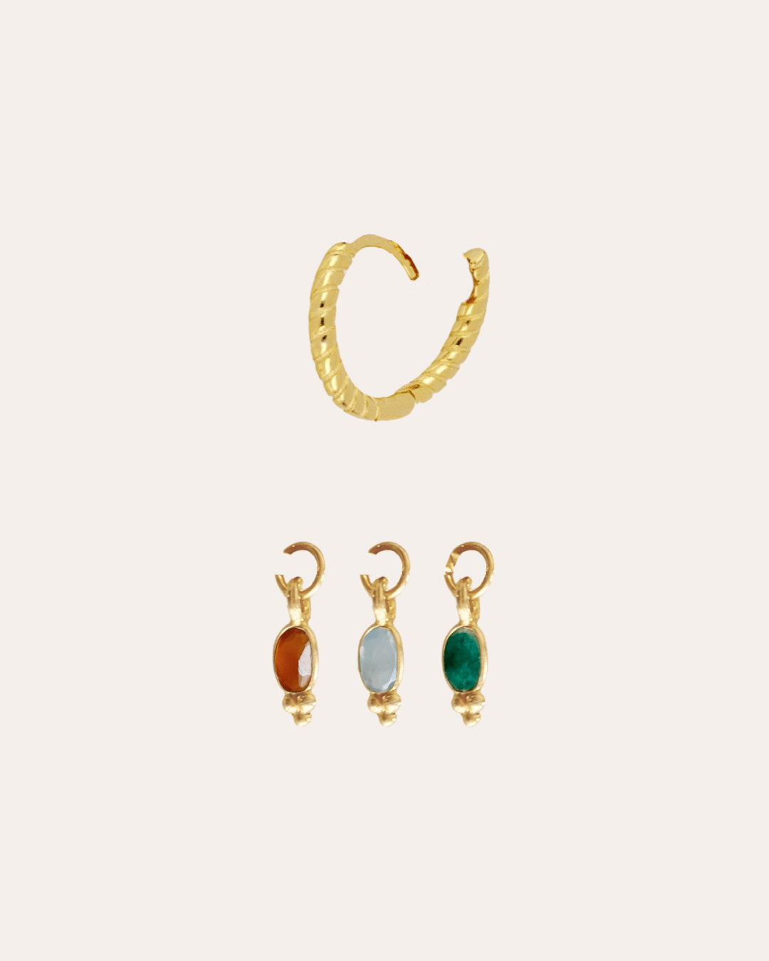 heylove PENDIENTES PENDIENTES VINTAGE MINERAL