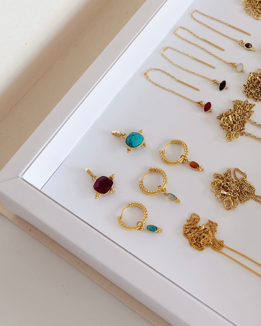 heylove PENDIENTES PENDIENTES VINTAGE MINERAL