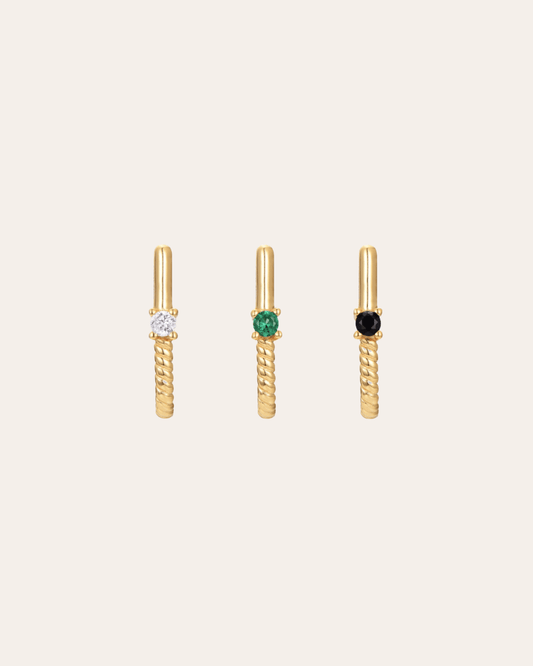 heylove PENDIENTES PENDIENTES VINTAGE RECTANGLE HOOPS