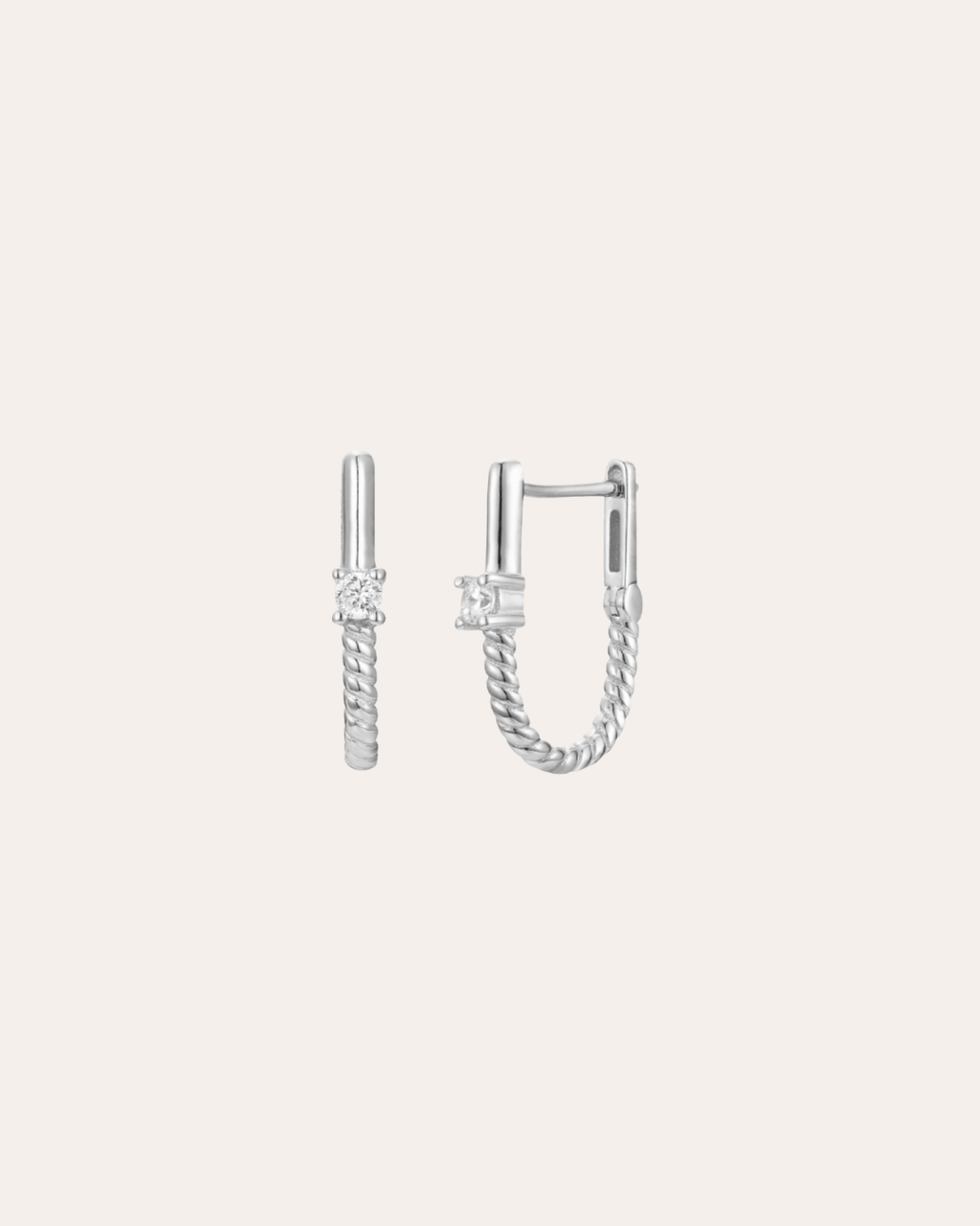 heylove PENDIENTES PENDIENTES VINTAGE RECTANGLE HOOPS