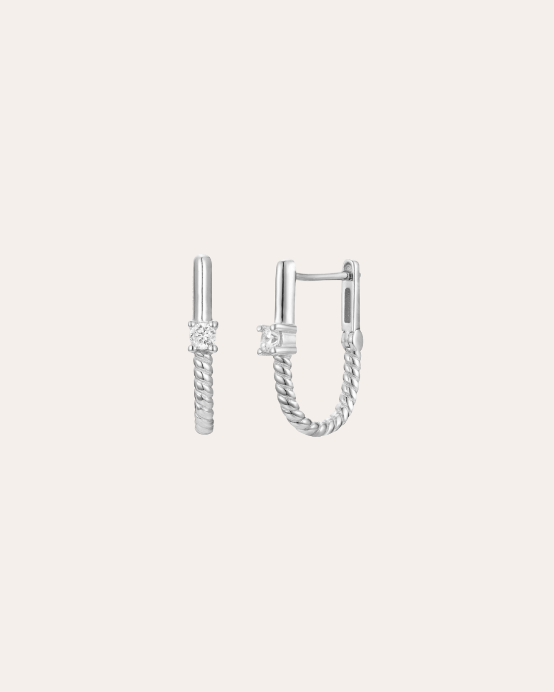 heylove PENDIENTES PENDIENTES VINTAGE RECTANGLE HOOPS