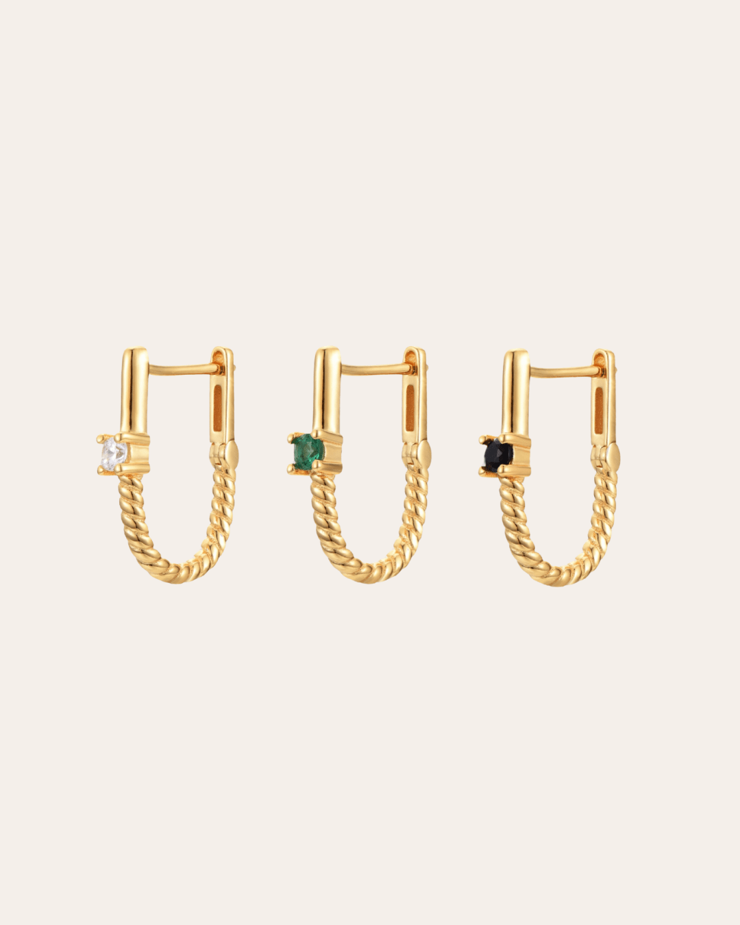 heylove PENDIENTES PENDIENTES VINTAGE RECTANGLE HOOPS