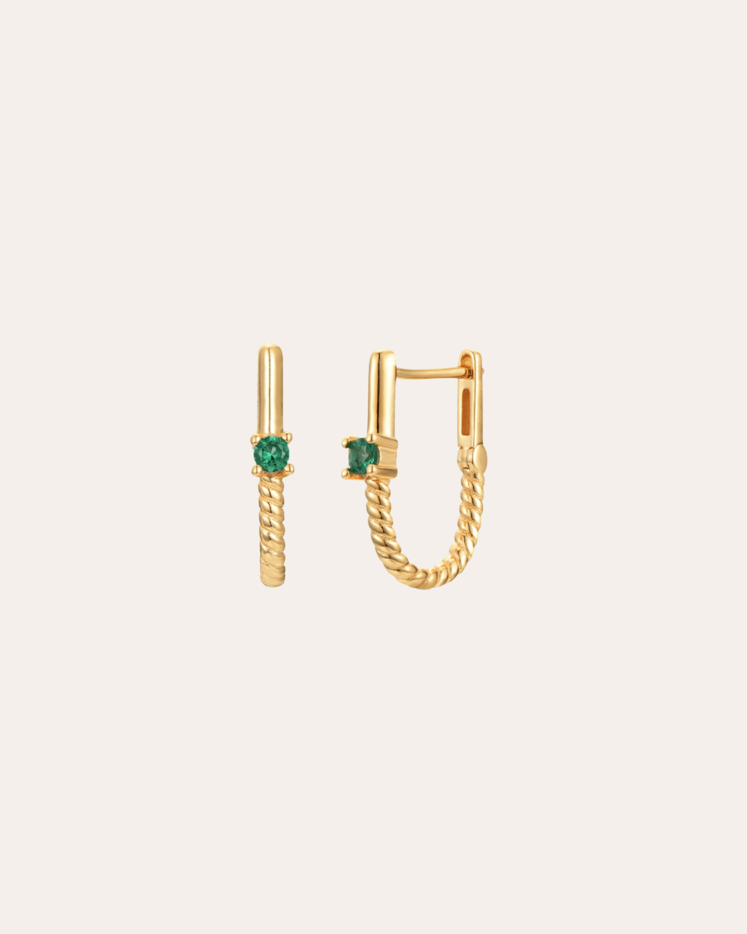 heylove PENDIENTES PENDIENTES VINTAGE RECTANGLE HOOPS