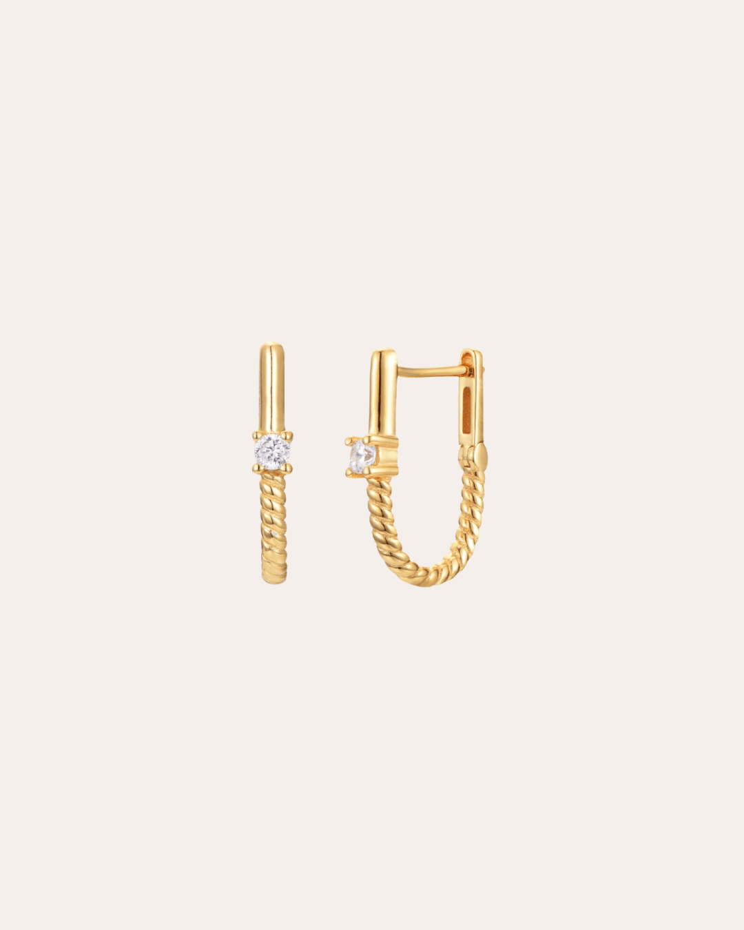 heylove PENDIENTES PENDIENTES VINTAGE RECTANGLE HOOPS