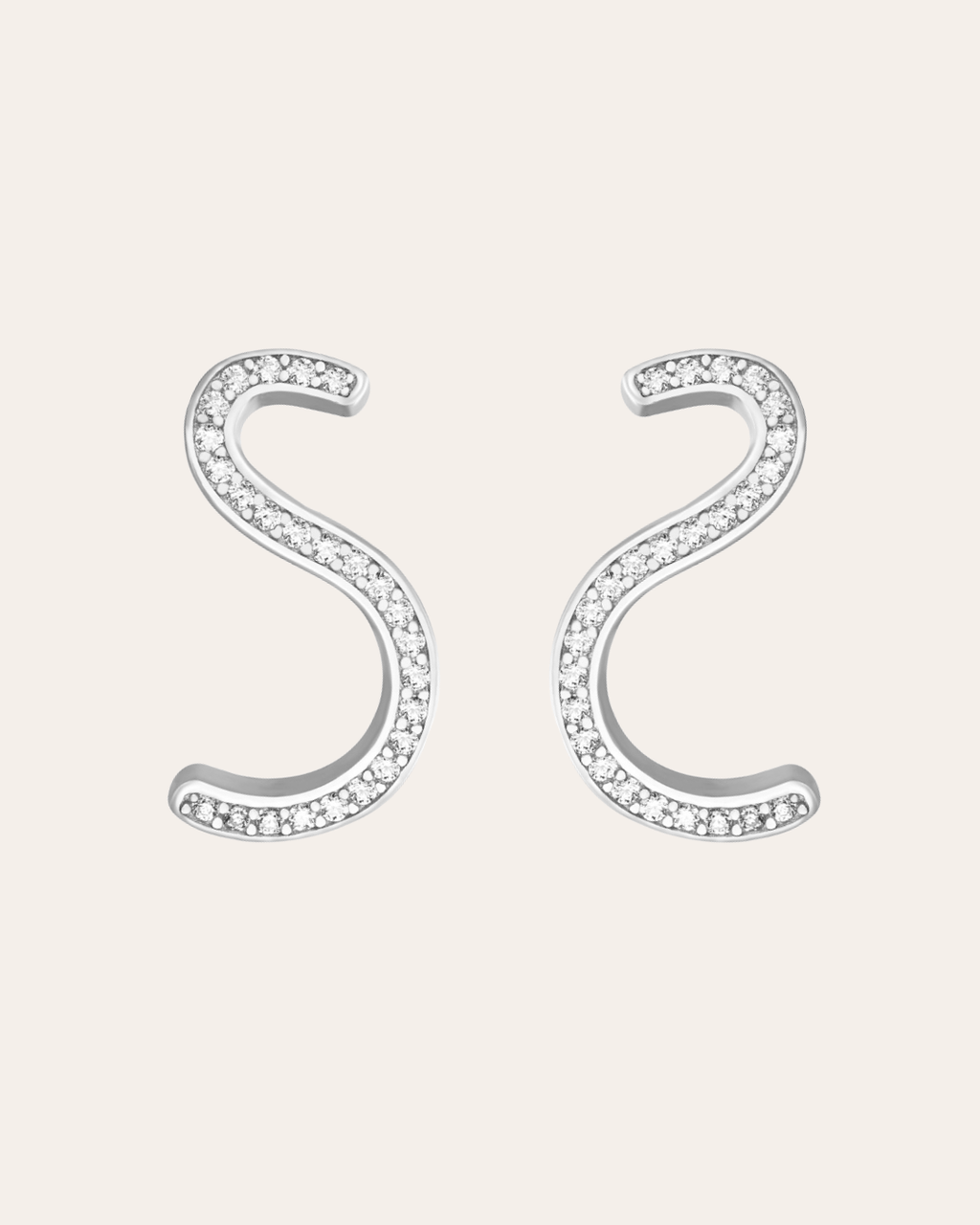 heylove PENDIENTES PENDIENTES WAVE CZ