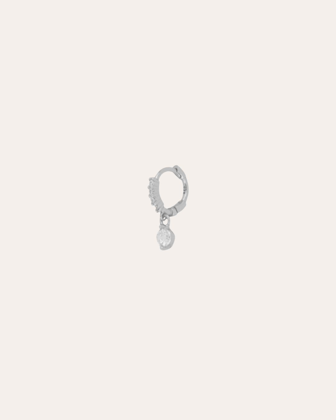 heylove PENDIENTES PIERCING ONE MINI CZ HOOP