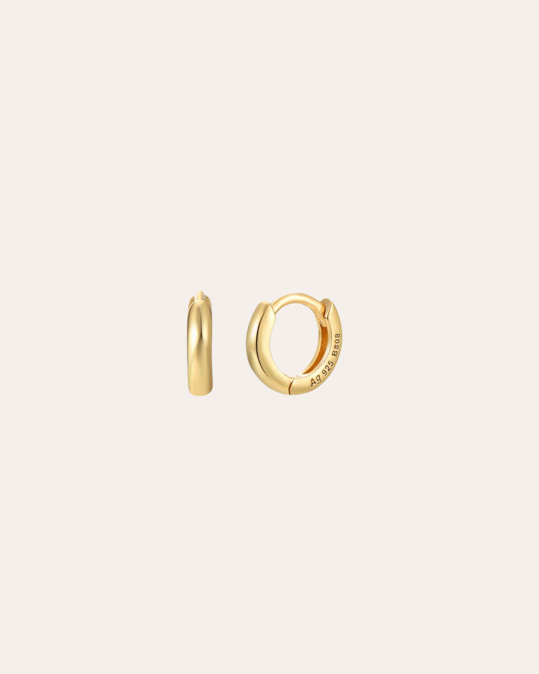 PIERCINGheylovePENDIENTES MINI ARITOS 12 Y 12 MM | HEYLOVE