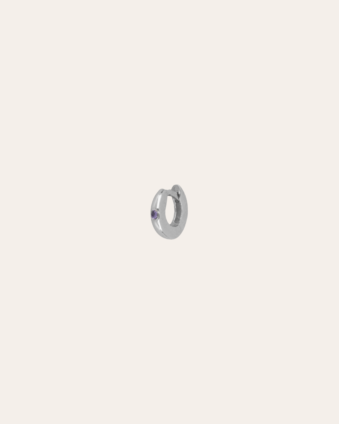 PIERCINGheylovePENDIENTES EXTRA MINI HOOPS DOT 8 MM | HEYLOVE