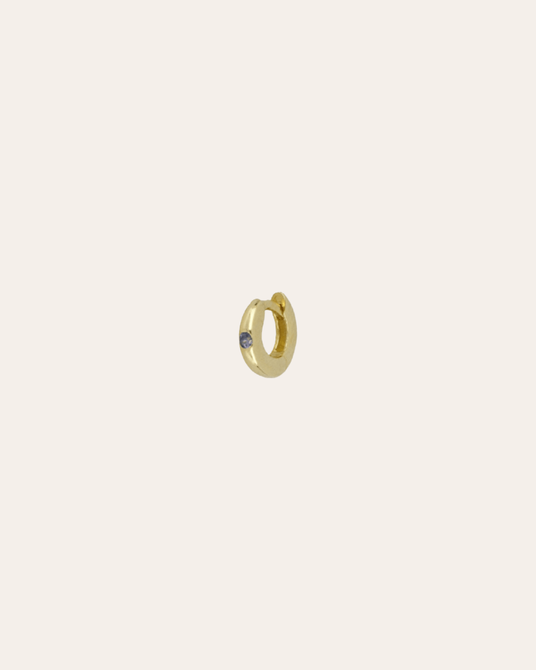 PIERCINGheylovePENDIENTES EXTRA MINI HOOPS DOT 8 MM | HEYLOVE