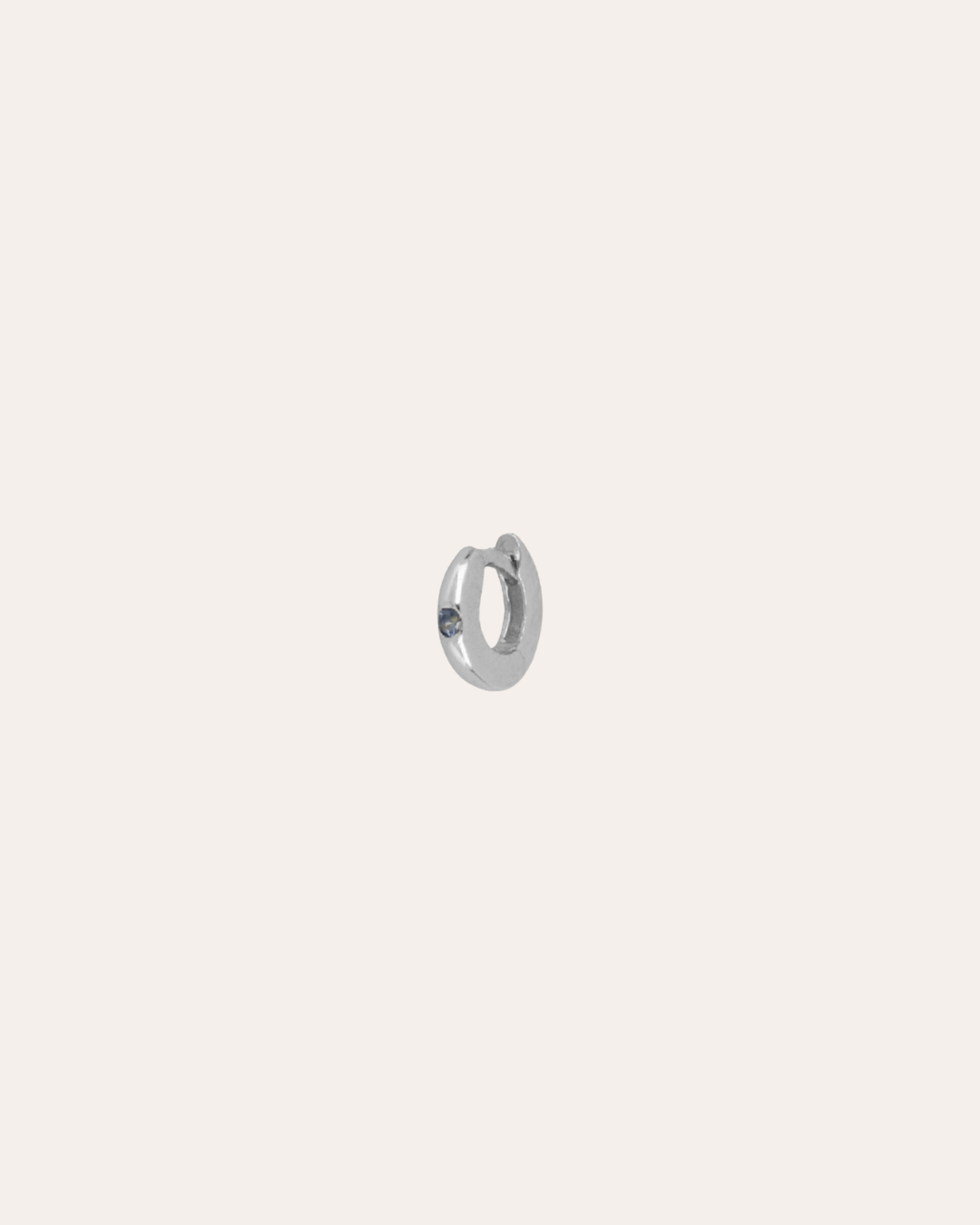 PIERCINGheylovePENDIENTES EXTRA MINI HOOPS DOT 8 MM | HEYLOVE