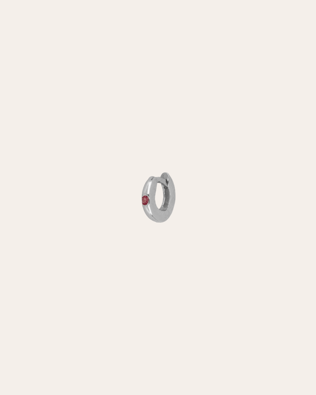 PIERCINGheylovePENDIENTES EXTRA MINI HOOPS DOT 8 MM | HEYLOVE