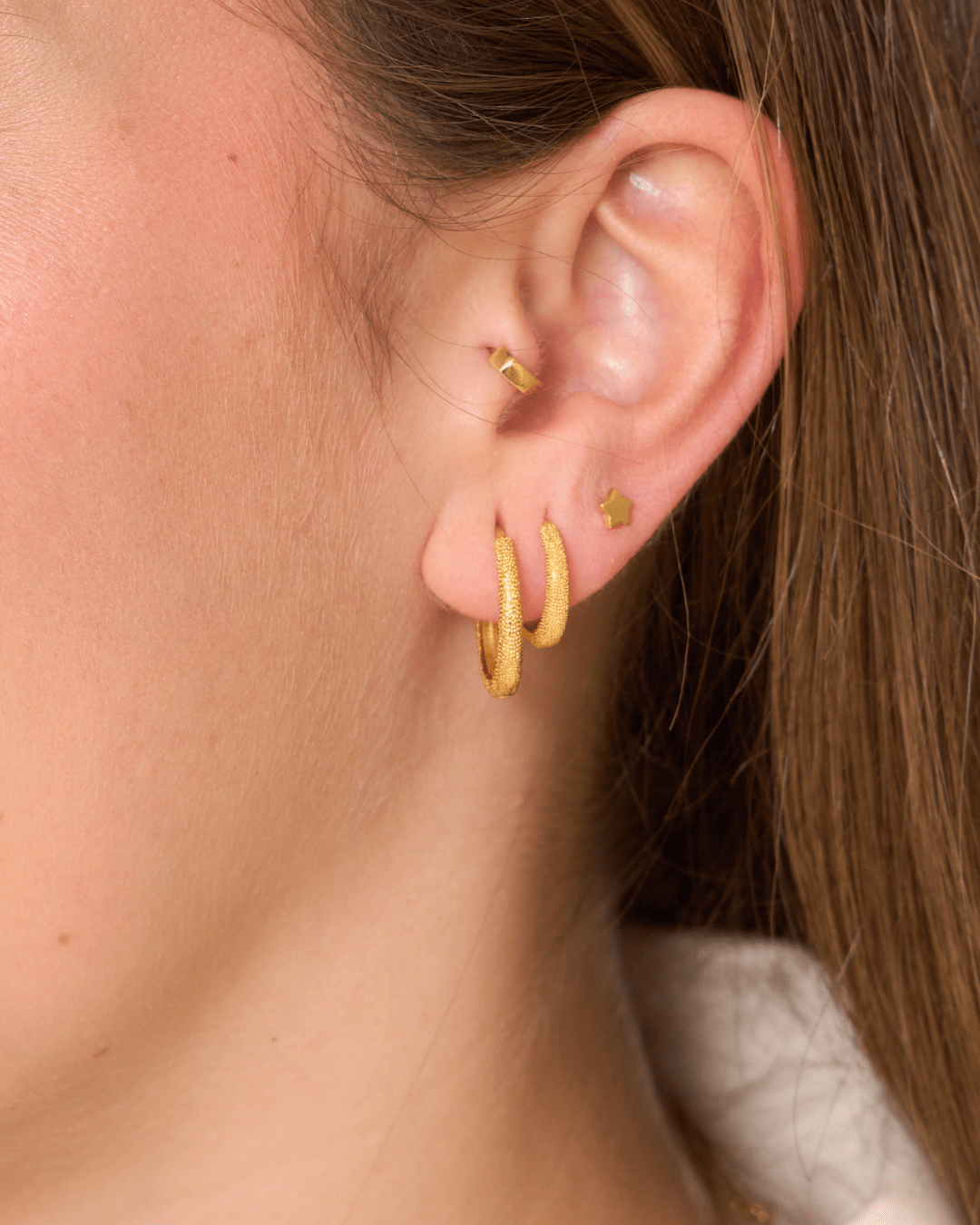heylove PIERCING PENDIENTES TINY HEPTA HOOPS