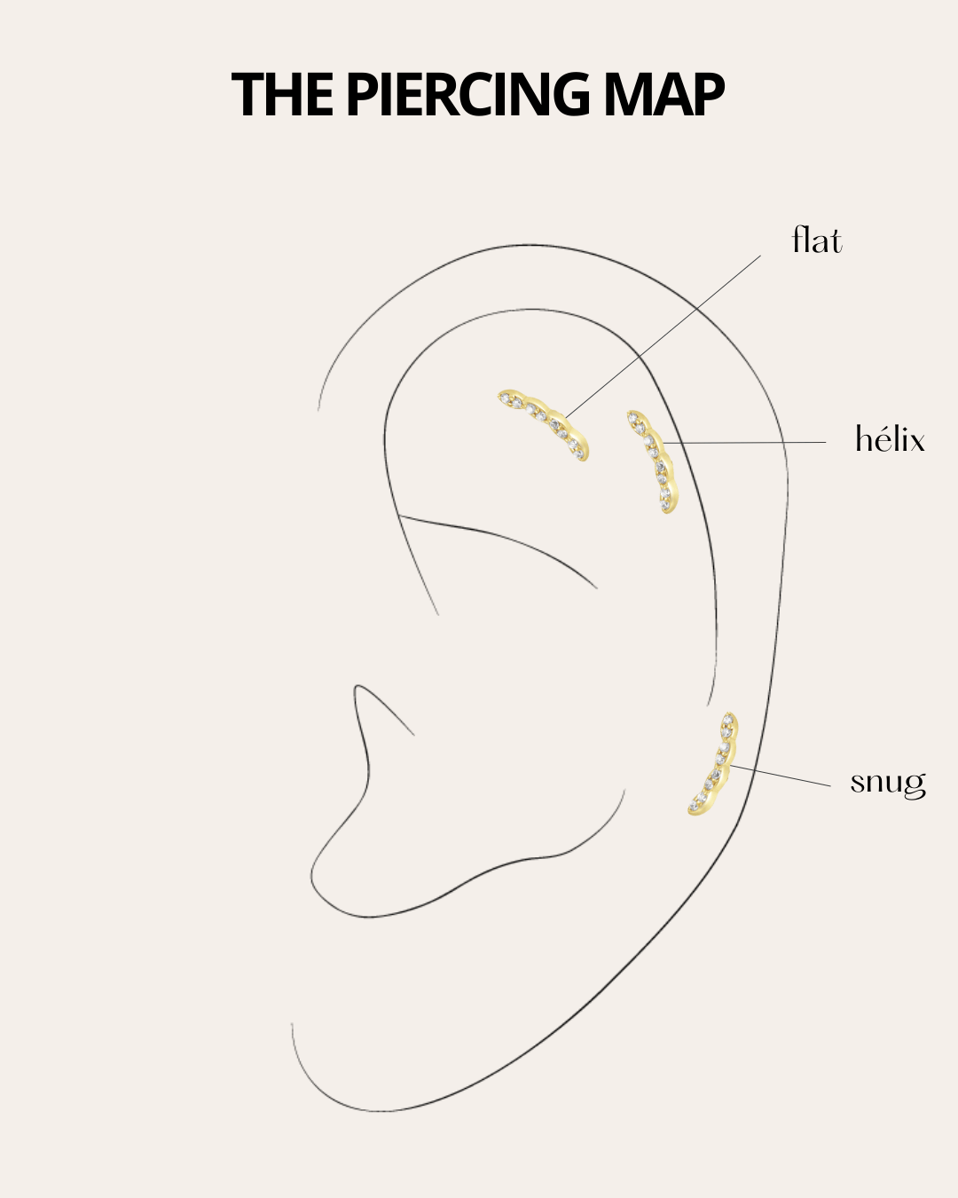 heylove PIERCING PIERCING BRANCH - TAPA