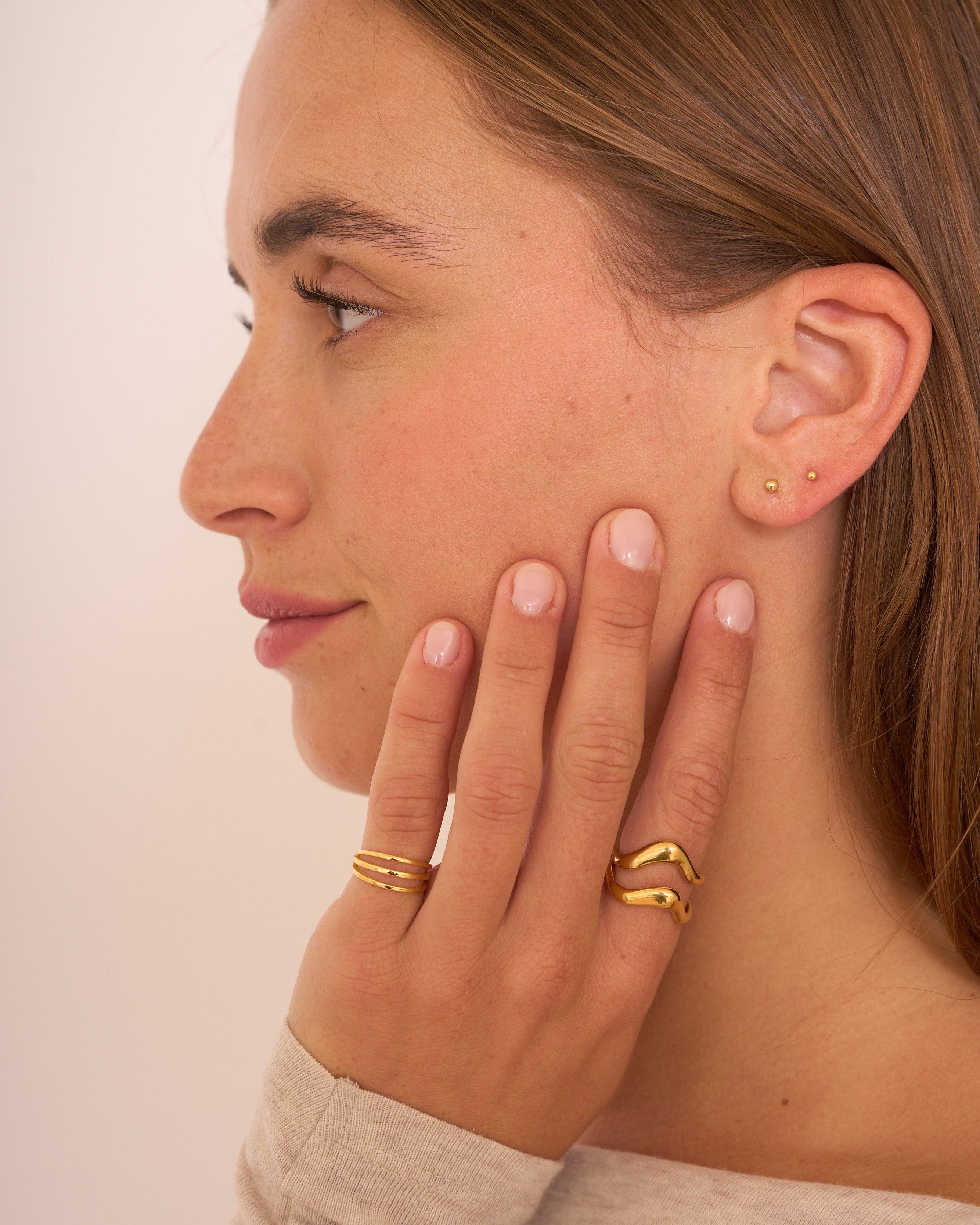 heylove PIERCING PIERCING DOUBLE BALL