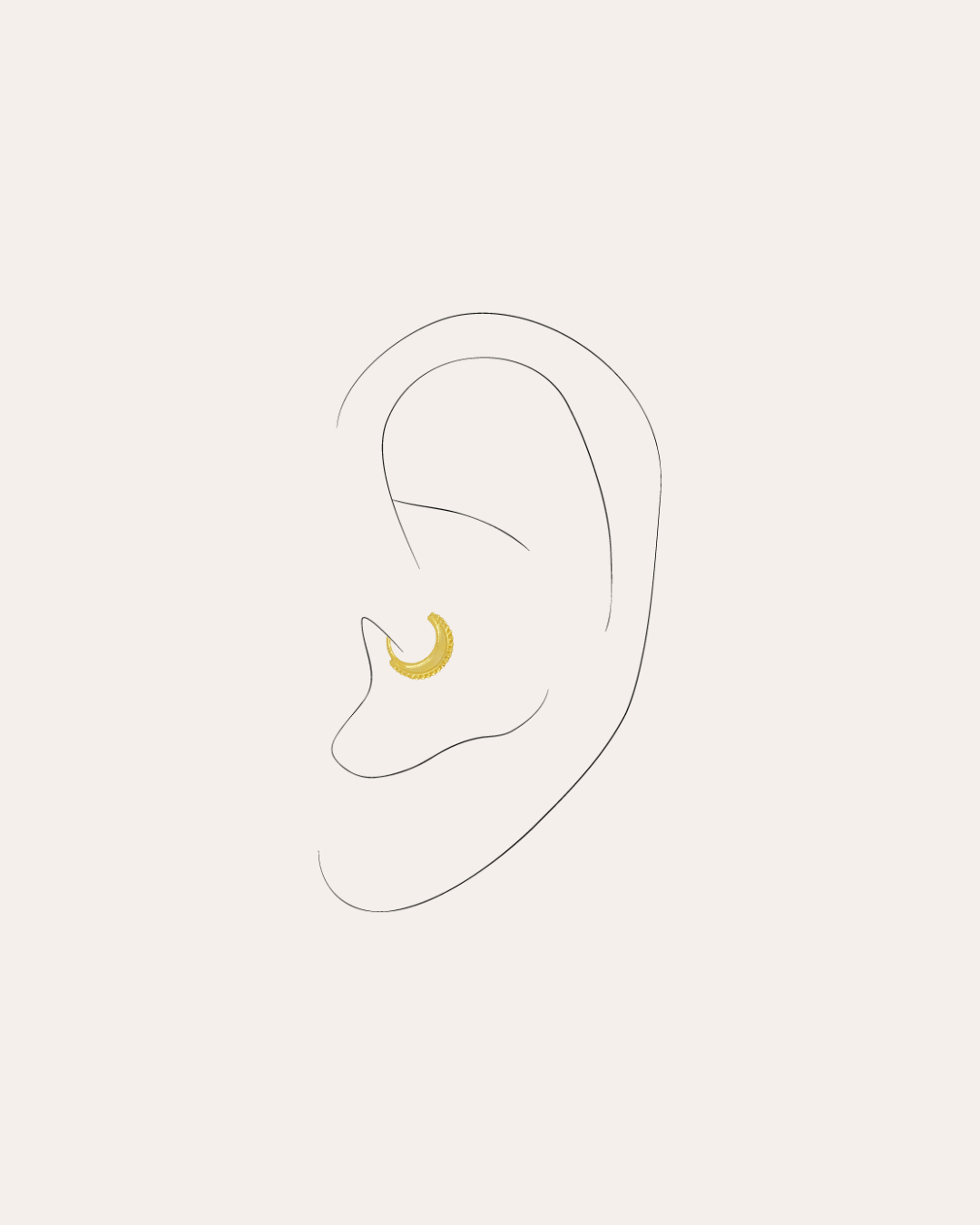 heylove PIERCING PIERCING MEDIA LUNA