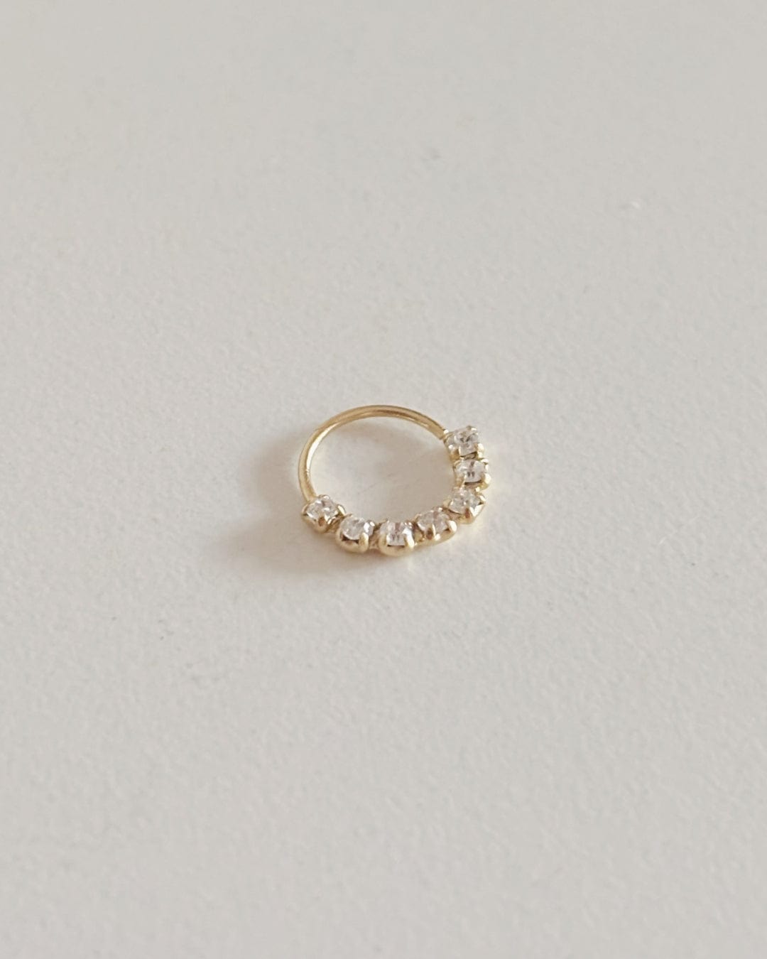 heylove PIERCING PIERCING MINI THIN CZ HOOP LATERAL