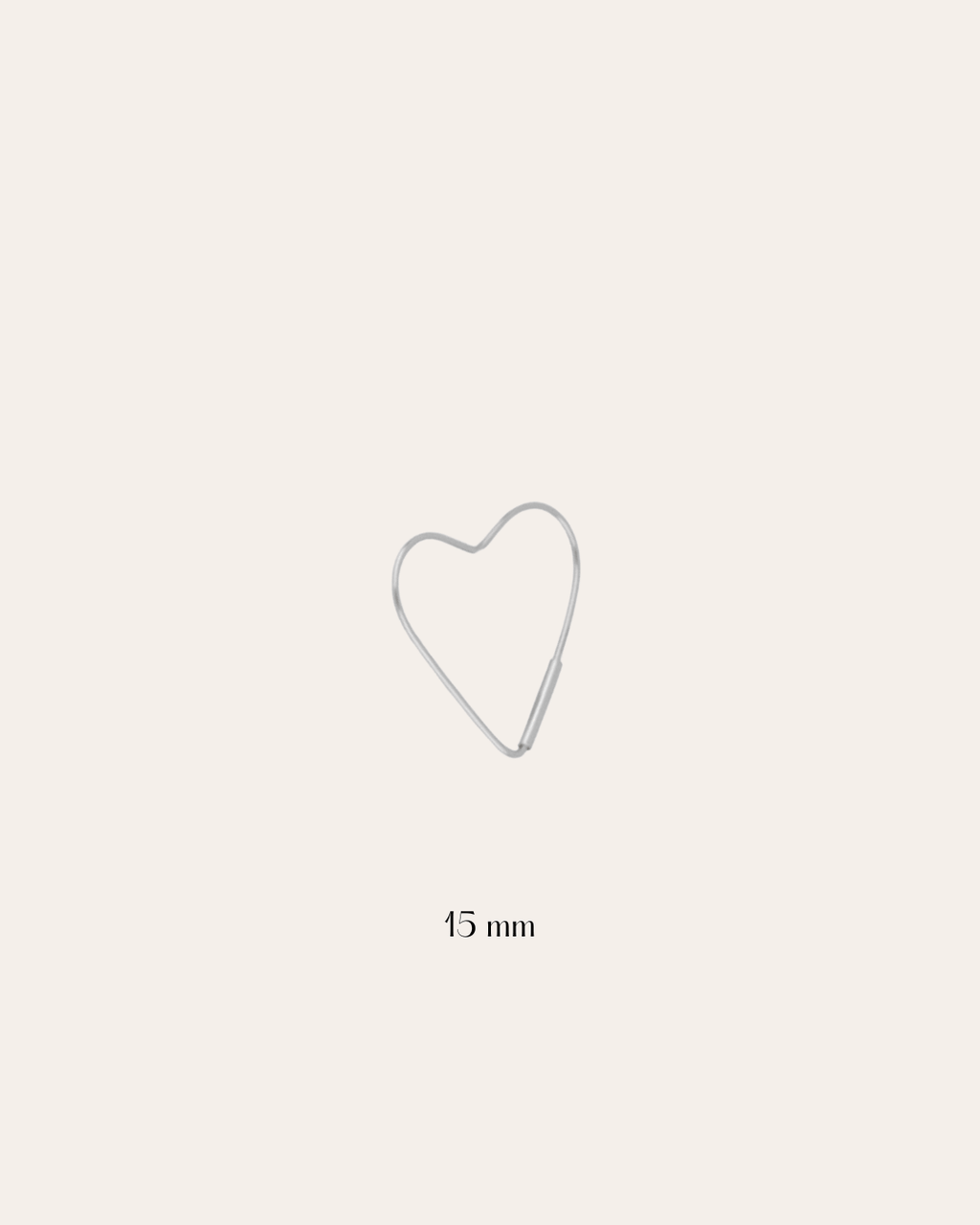 PIERCINGheylovePIERCING THIN CORAZON | HEYLOVE