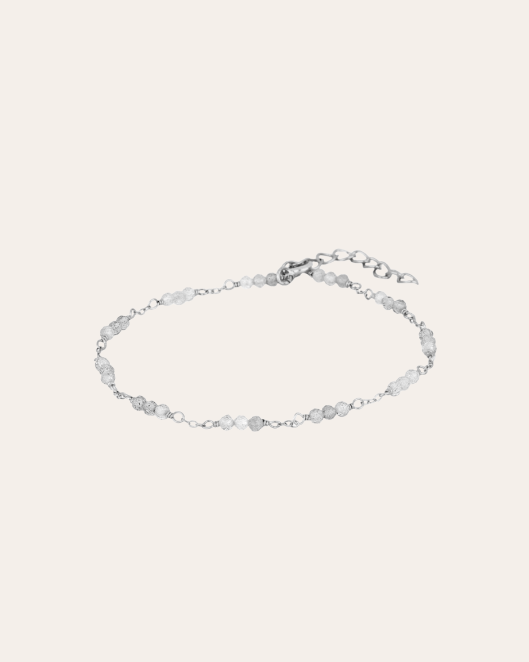 heylove Pulseras PULSERA CHAIN MINERALES LABRADORITA