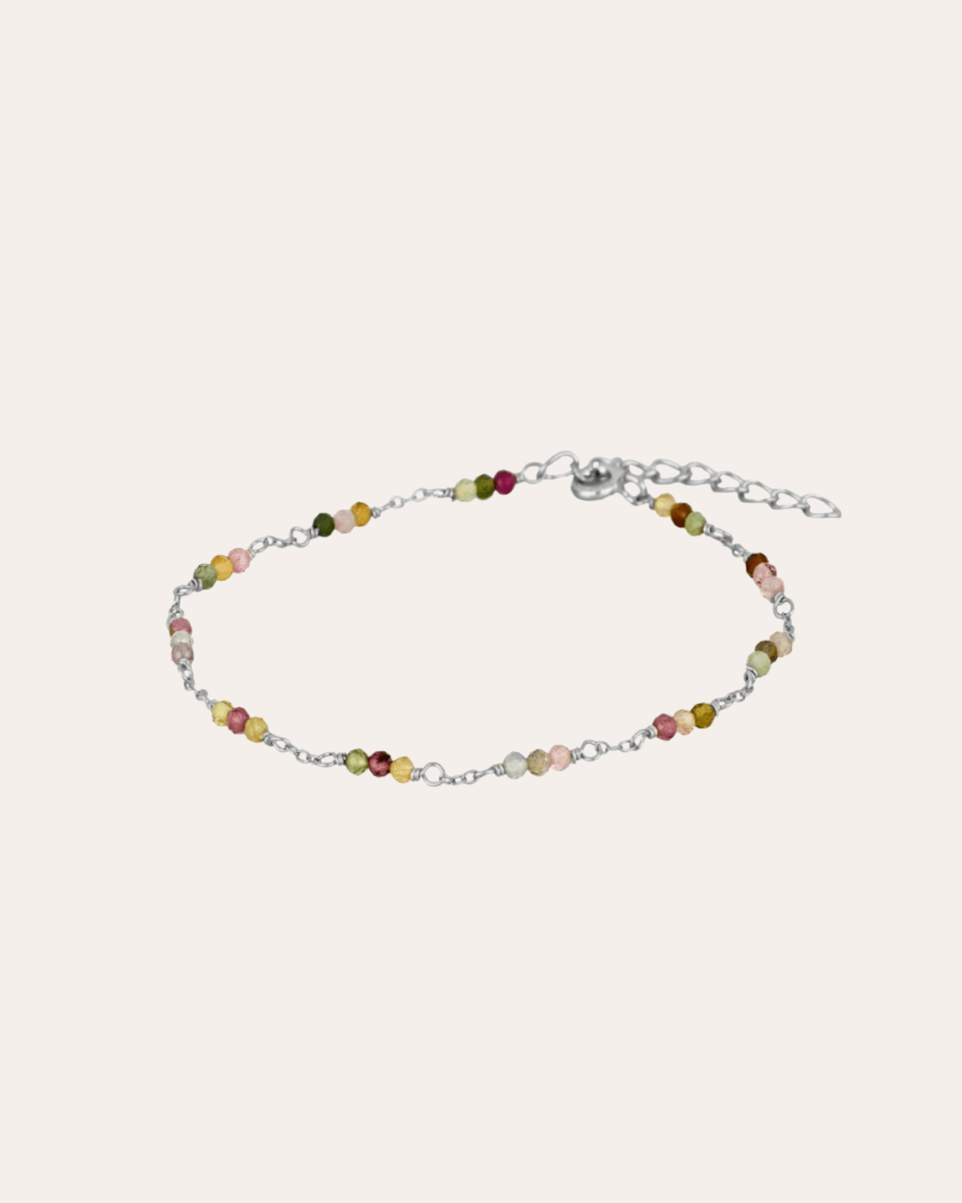 heylove PULSERAS PULSERA CHAIN MINERALES TURMALINA