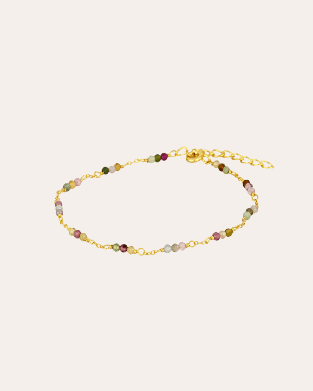 heylove PULSERAS PULSERA CHAIN MINERALES TURMALINA