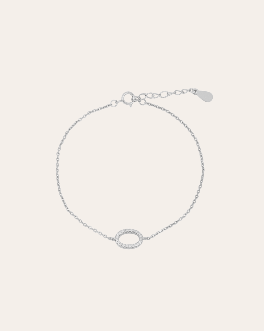 heylove PULSERAS PULSERA LITTLE OVAL CZ