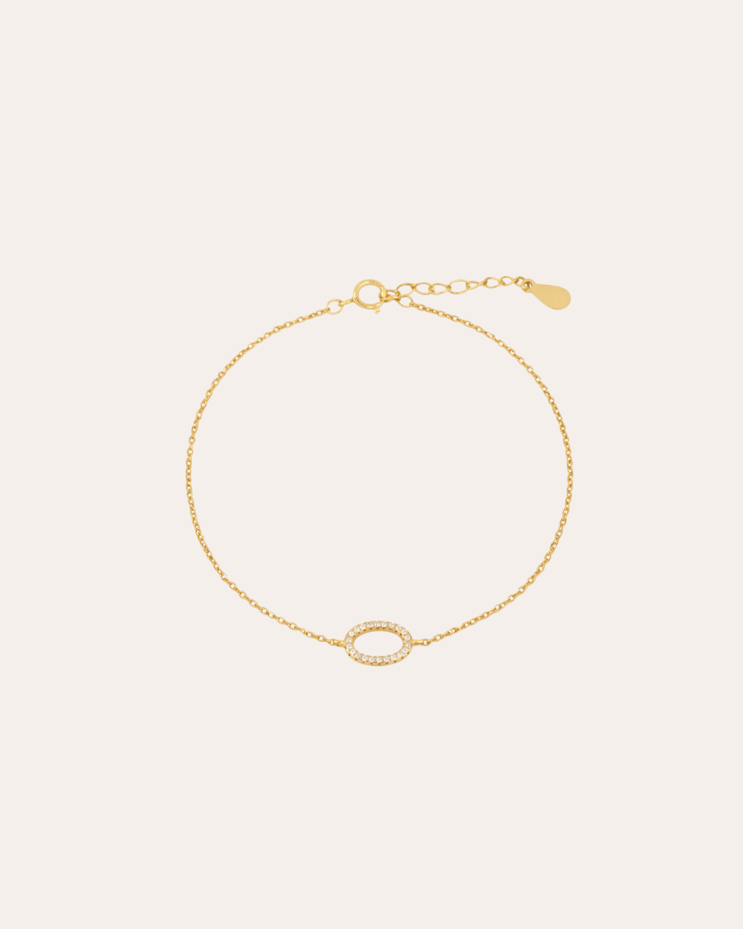 heylove PULSERAS PULSERA LITTLE OVAL CZ