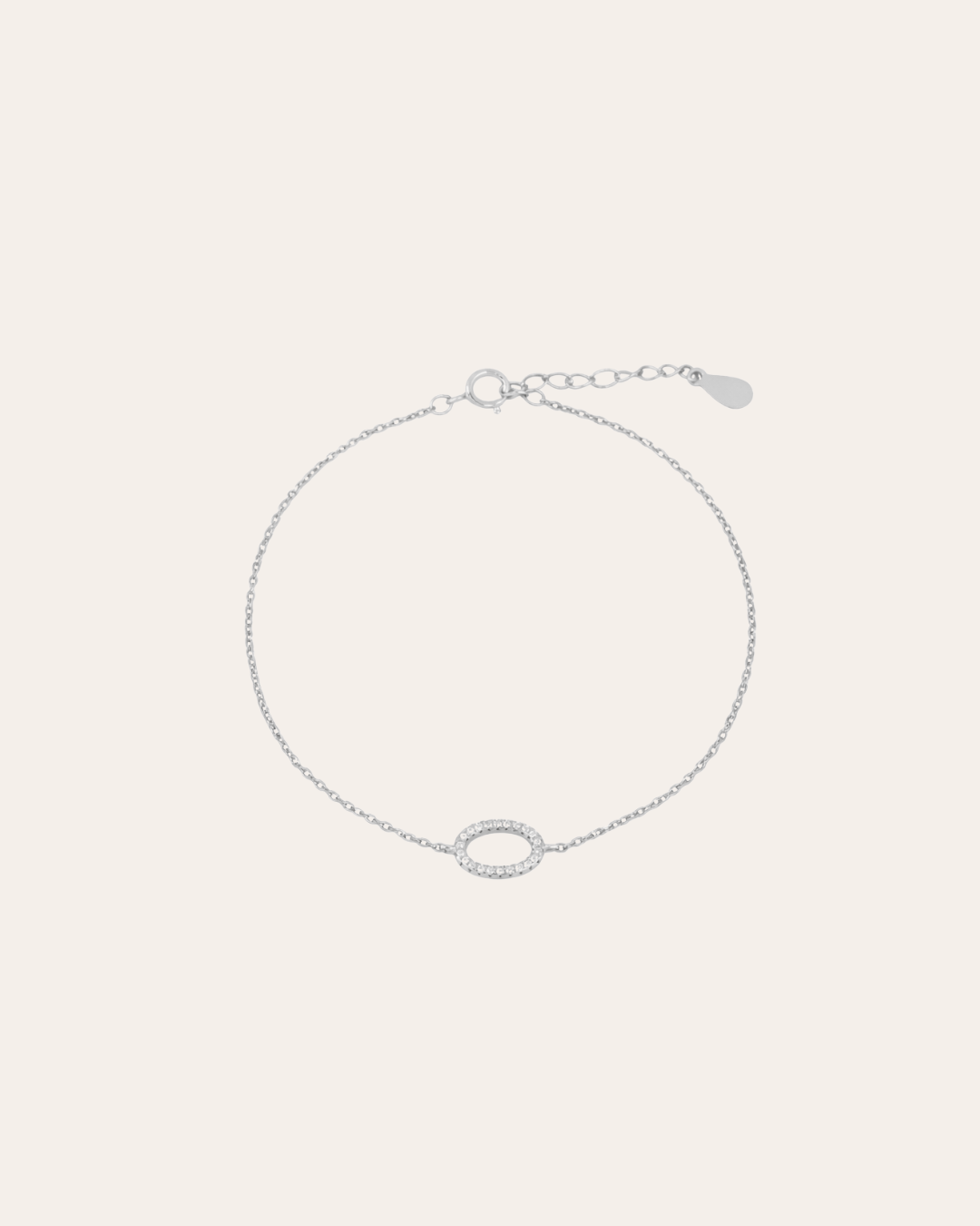 heylove PULSERAS PULSERA LITTLE OVAL CZ