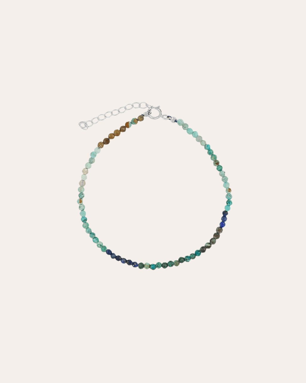 heylove PULSERAS PULSERA MINERAL CRISOCOLA & LAPISLAZULI 2.2 MM