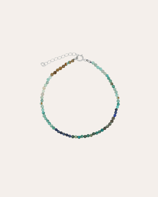 heylove PULSERAS PULSERA MINERAL CRISOCOLA & LAPISLAZULI 2.2 MM