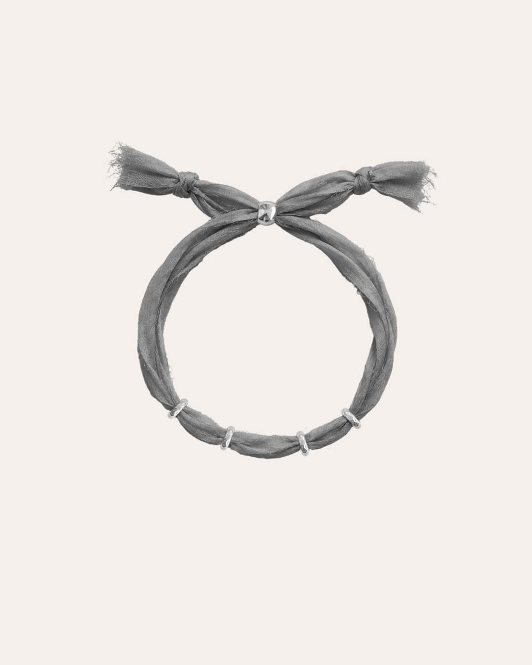 heylove PULSERAS PULSERA SEDA PARA PERSONALIZAR ANTRACITA