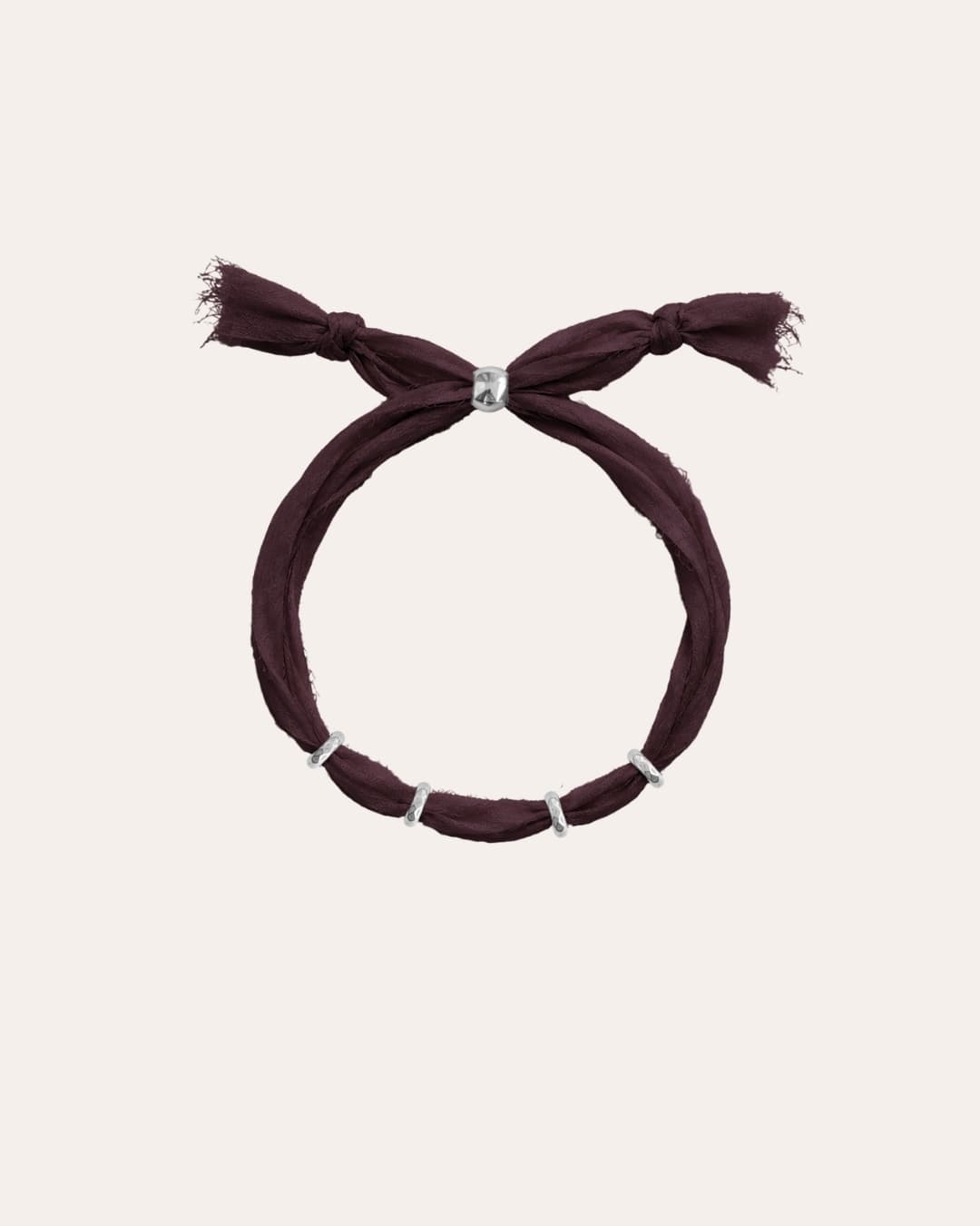 heylove PULSERAS PULSERA SEDA PARA PERSONALIZAR BERENJENA