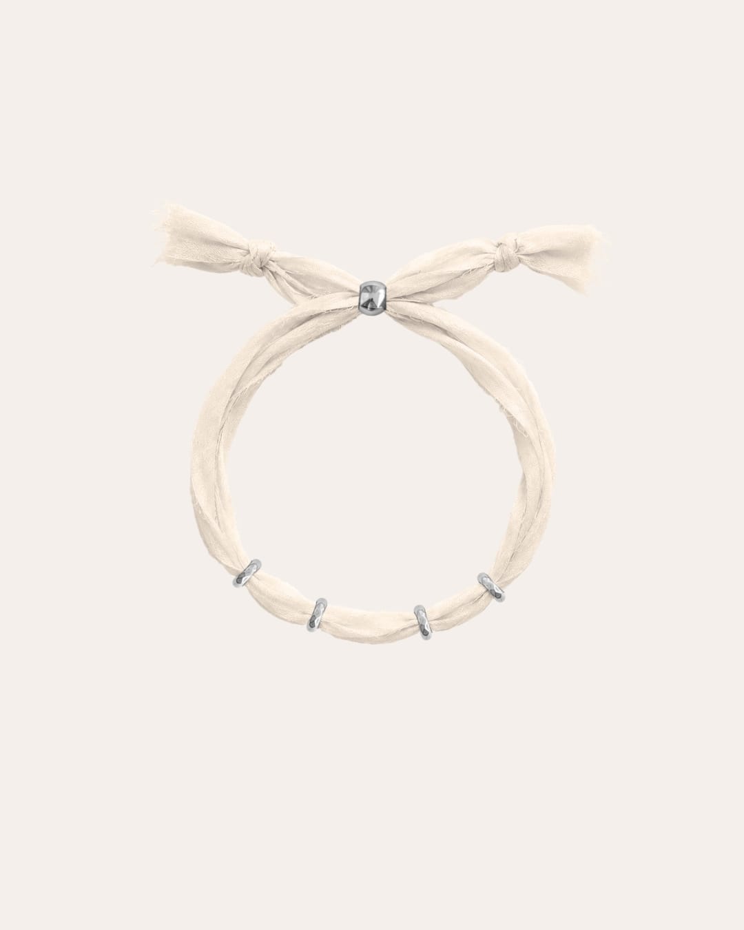 heylove PULSERAS PULSERA SEDA PARA PERSONALIZAR BLANCO